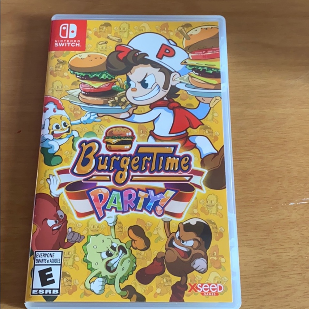Burger time I really like this game cool game!